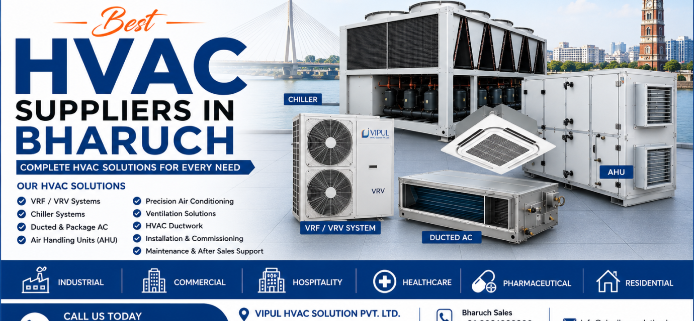 Best HVAC Suppliers in Bharuch