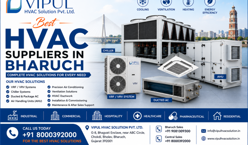 Best HVAC Suppliers in Bharuch
