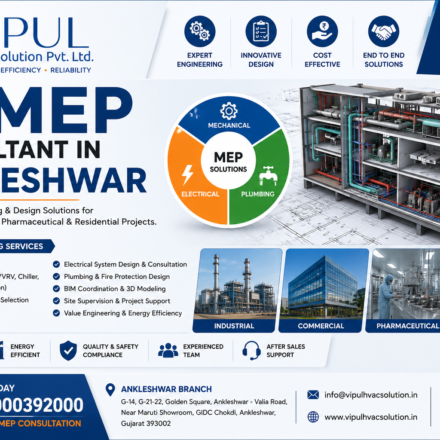 Best MEP Consultant in Ankleshwar