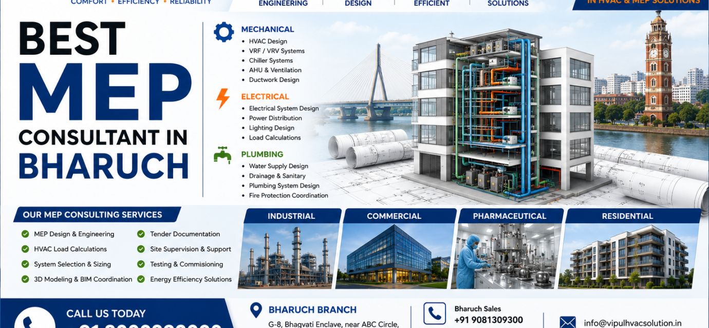Best MEP Consultant in Bharuch