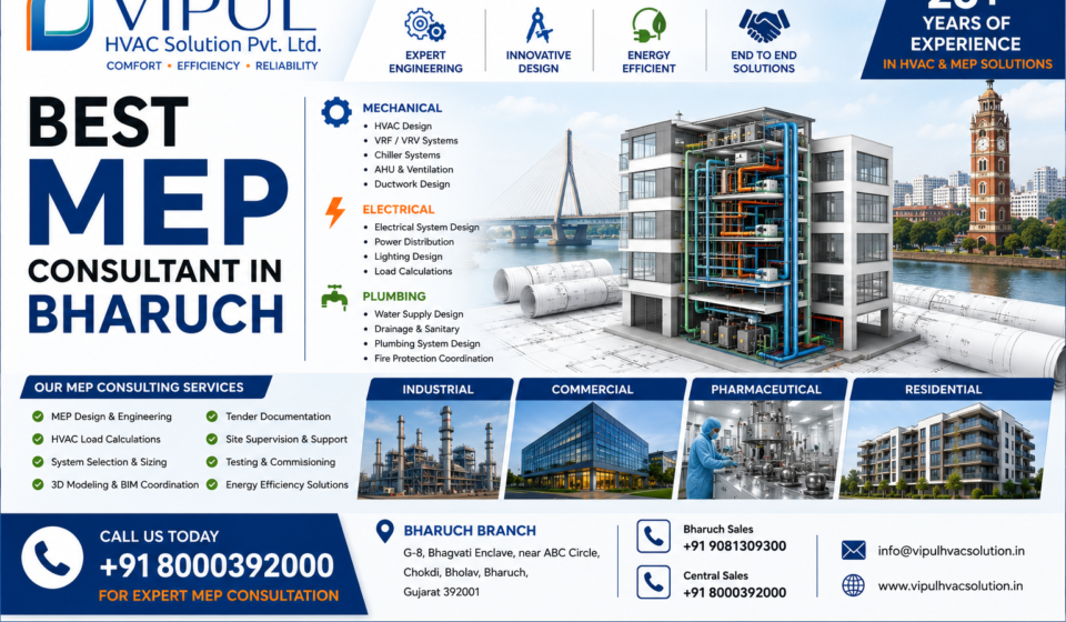 Best MEP Consultant in Bharuch