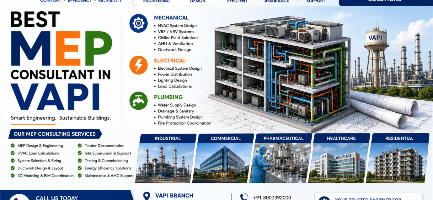 Best MEP Consultant in Vapi