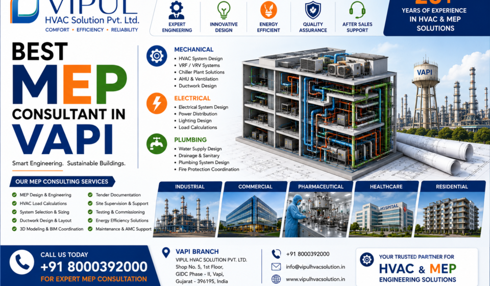 Best MEP Consultant in Vapi