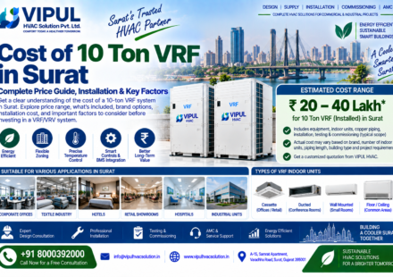 Cost of 10 Ton VRF in Surat