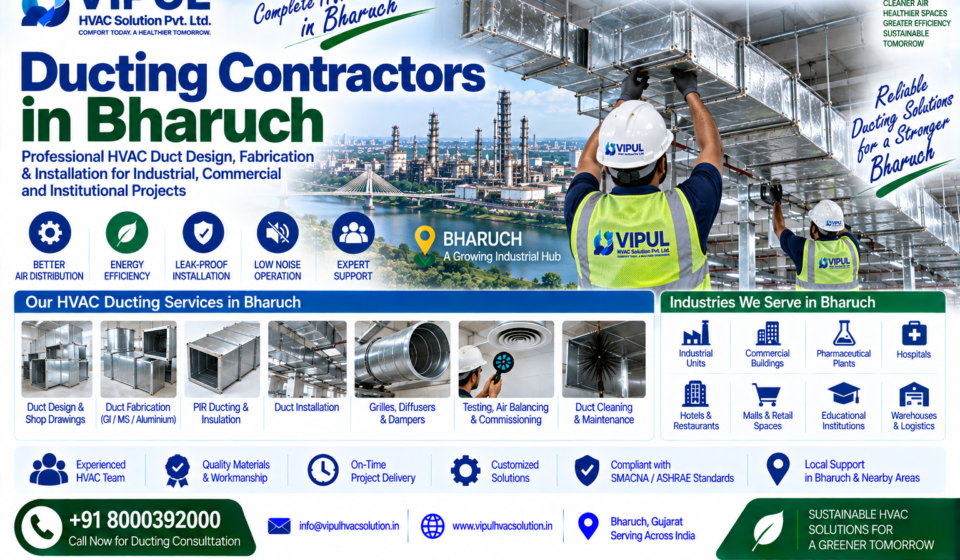 Ducting Contractors in Bharuch
