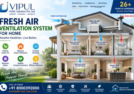 Fresh Air Ventilation System for Home