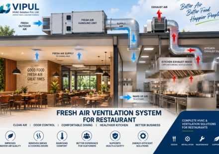 Fresh Air Ventilation System for Restaurant
