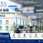 Fresh air ventilation system for office