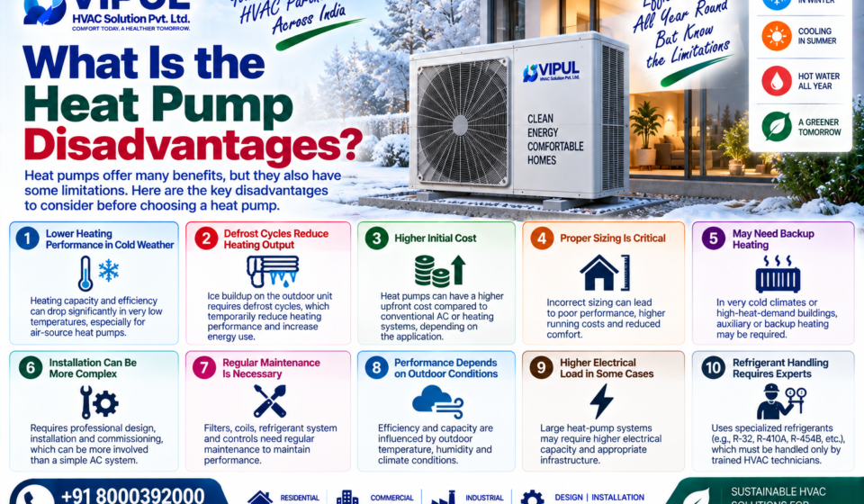 Heat Pump Disadvantages