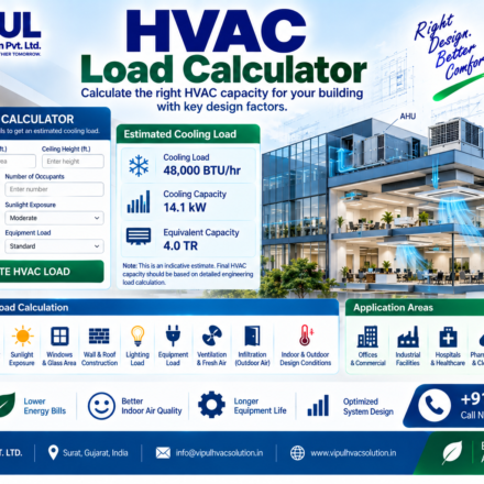Hvac load calculator india