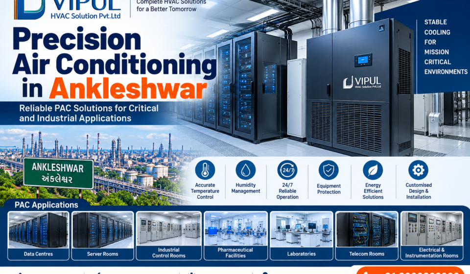 Precision Air Conditioning in Ankleshwar