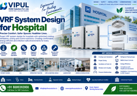 VRF System Design for Hospital