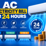 AC Electricity Bill for 24 Hours