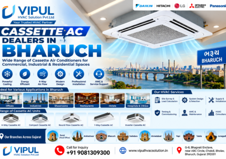 Cassette AC Dealers in Bharuch