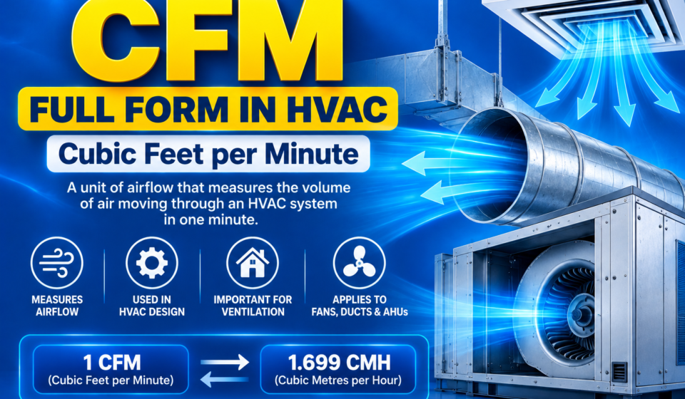 CFM Full Form in HVAC