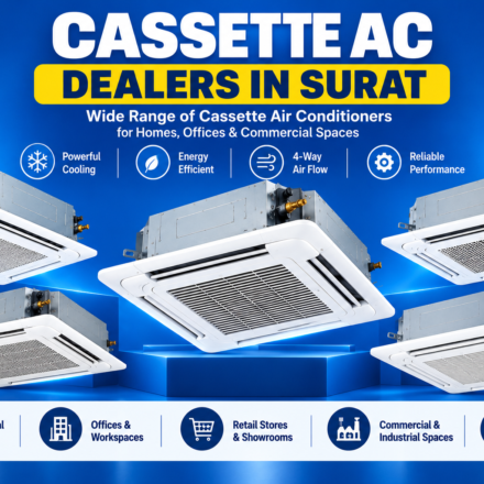 Cassette AC Dealers in Surat