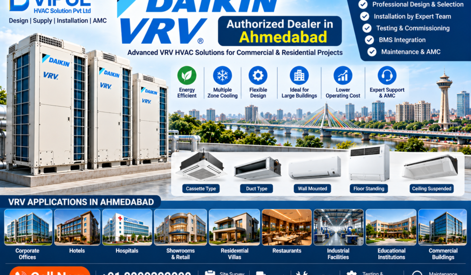 Daikin VRV Dealer in Ahmedabad