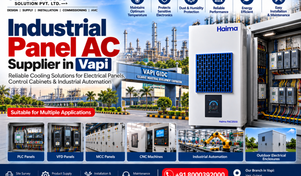 Industrial Panel AC Supplier in Vapi