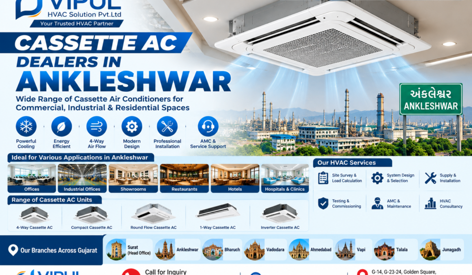 Cassette AC Dealers in Ankleshwar