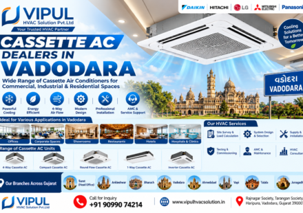 Cassette AC Dealers in Vadodara