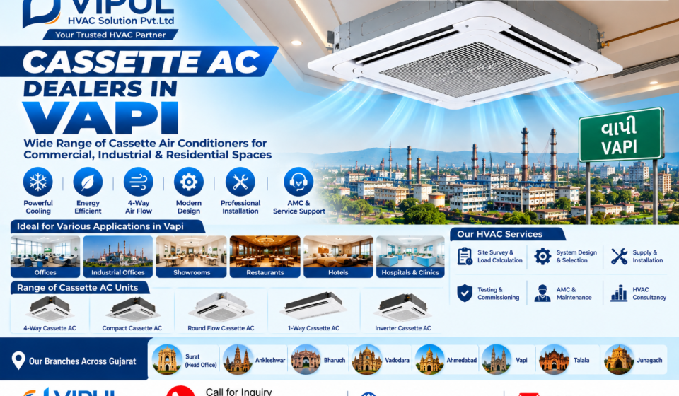 Cassette AC Dealers in Vapi