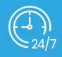 24 x7 Support