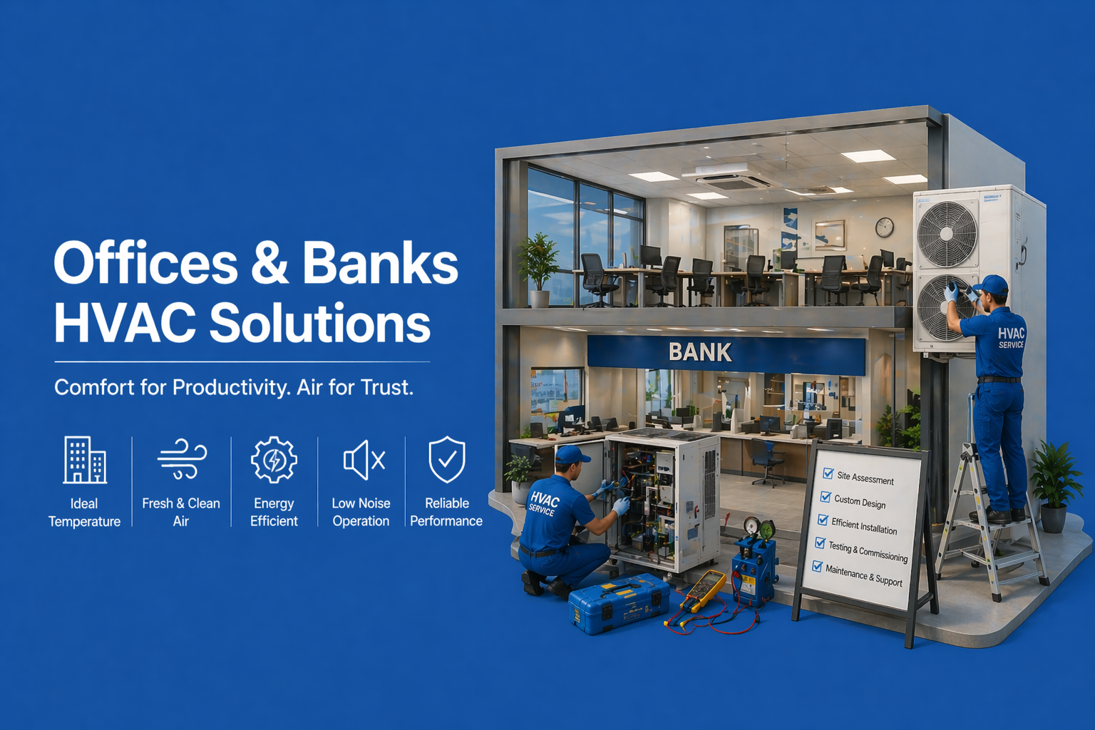 Offices & Banks HVAC Solutions