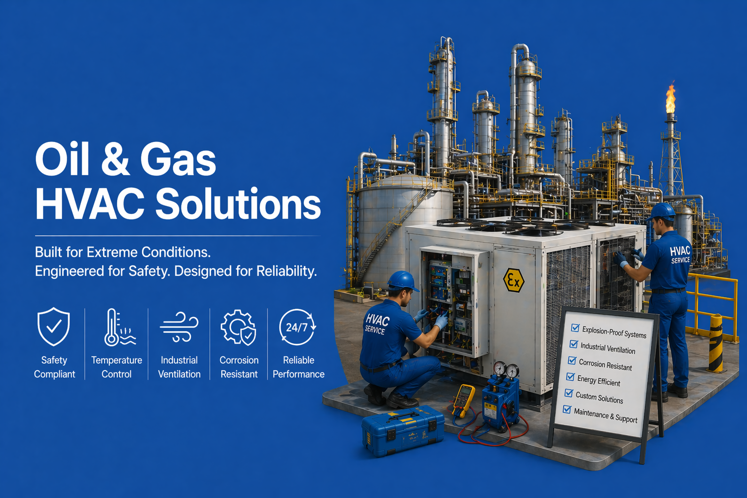 Oil & Gas HVAC Solutions
