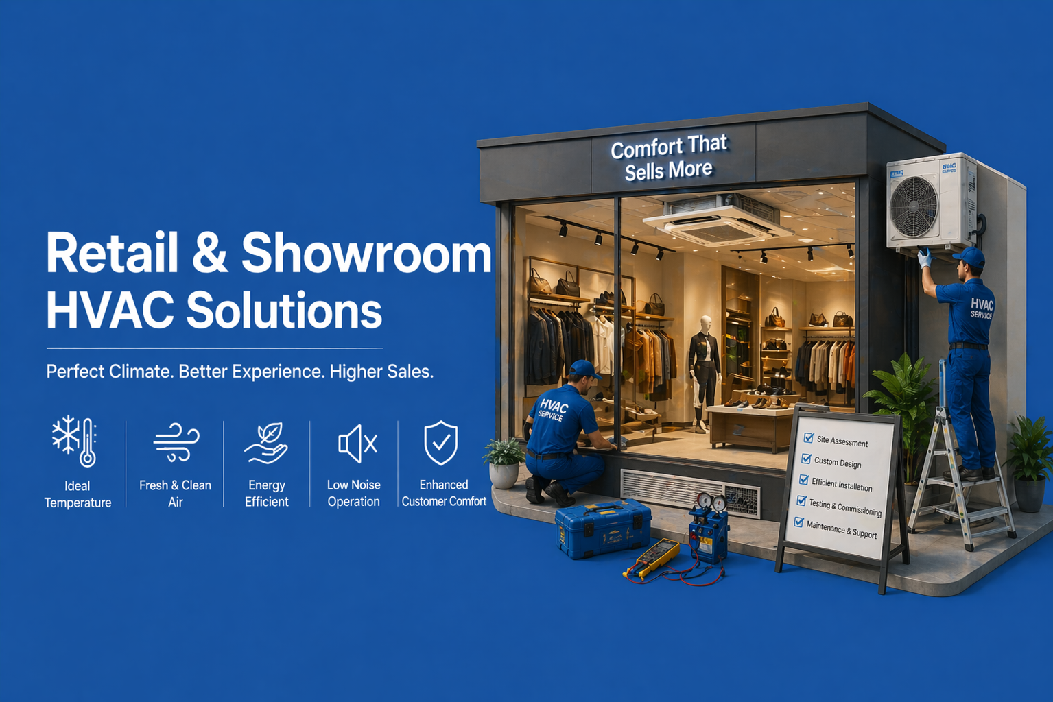 Retail & Showroom HVAC Solutions