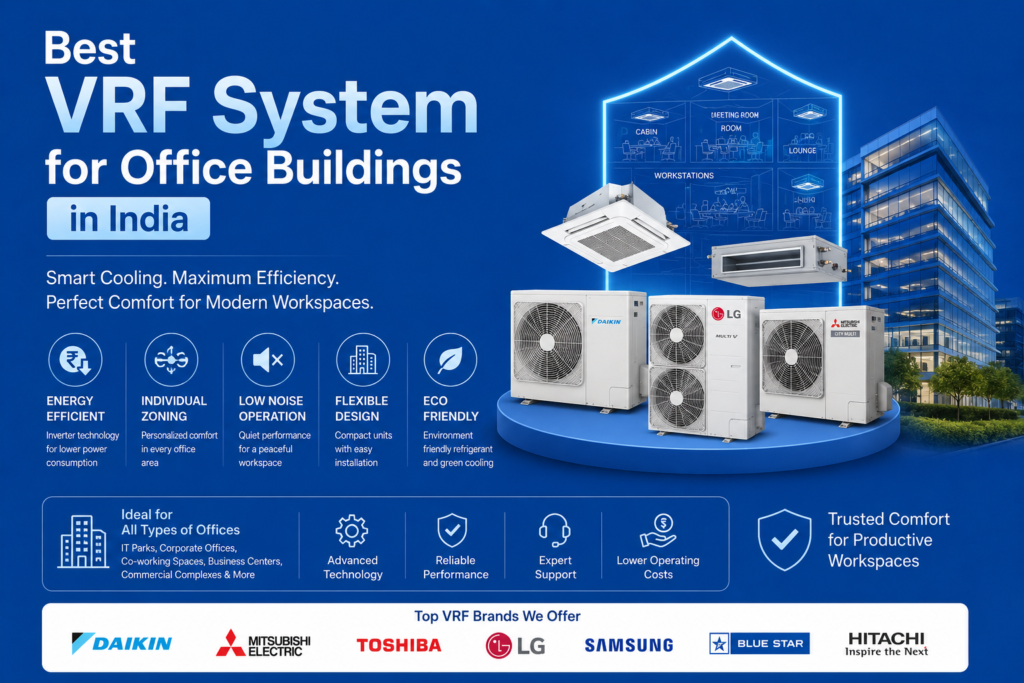 Best VRF System for Office Buildings in India