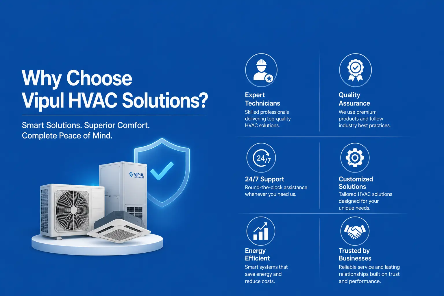 Why Choose Vipul HVAC Solutions?
