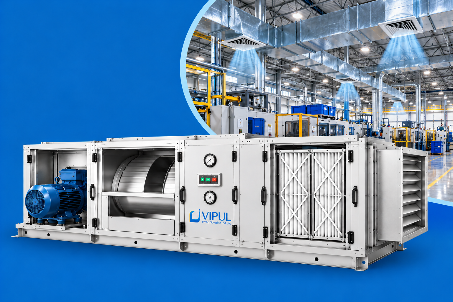 AHU for Manufacturing Plants