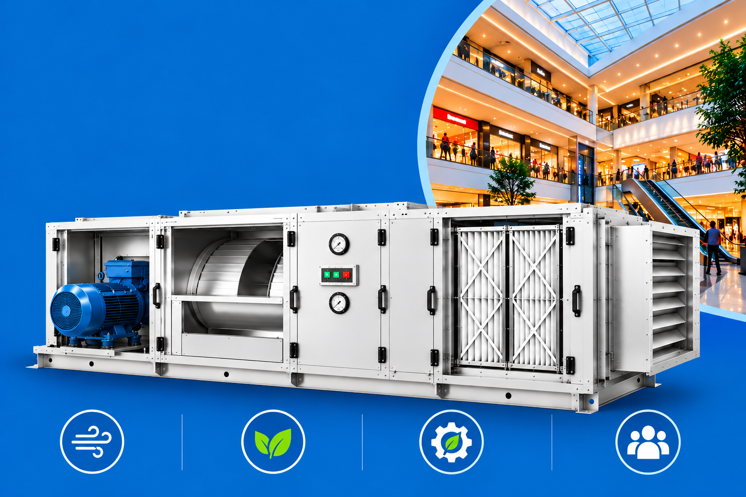 AHU for Shopping Malls